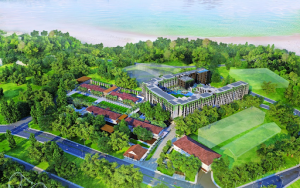 The green resort project in Sentosa, Singapore, one of the first successful projects of U Wang Young.