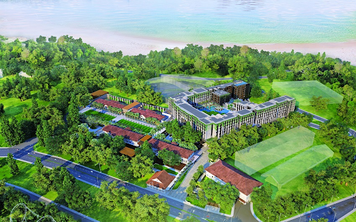The green resort project in Sentosa, Singapore, one of the first successful projects of U Wang Young.